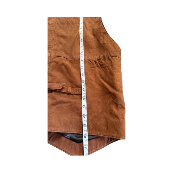 Eclectic Granpa Suede Vest with Button Closure - Picture 11 of 14